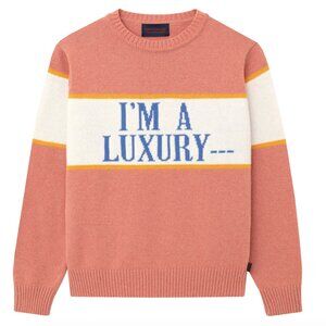 Rowing Blazers I'M A LUXURY Sweater Gyles and George Princess Diana